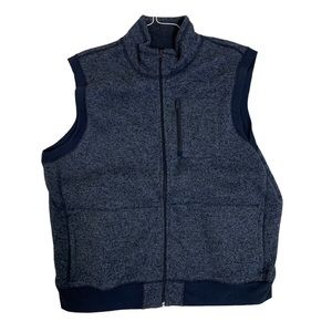 Zip up Sweater Vest XXL